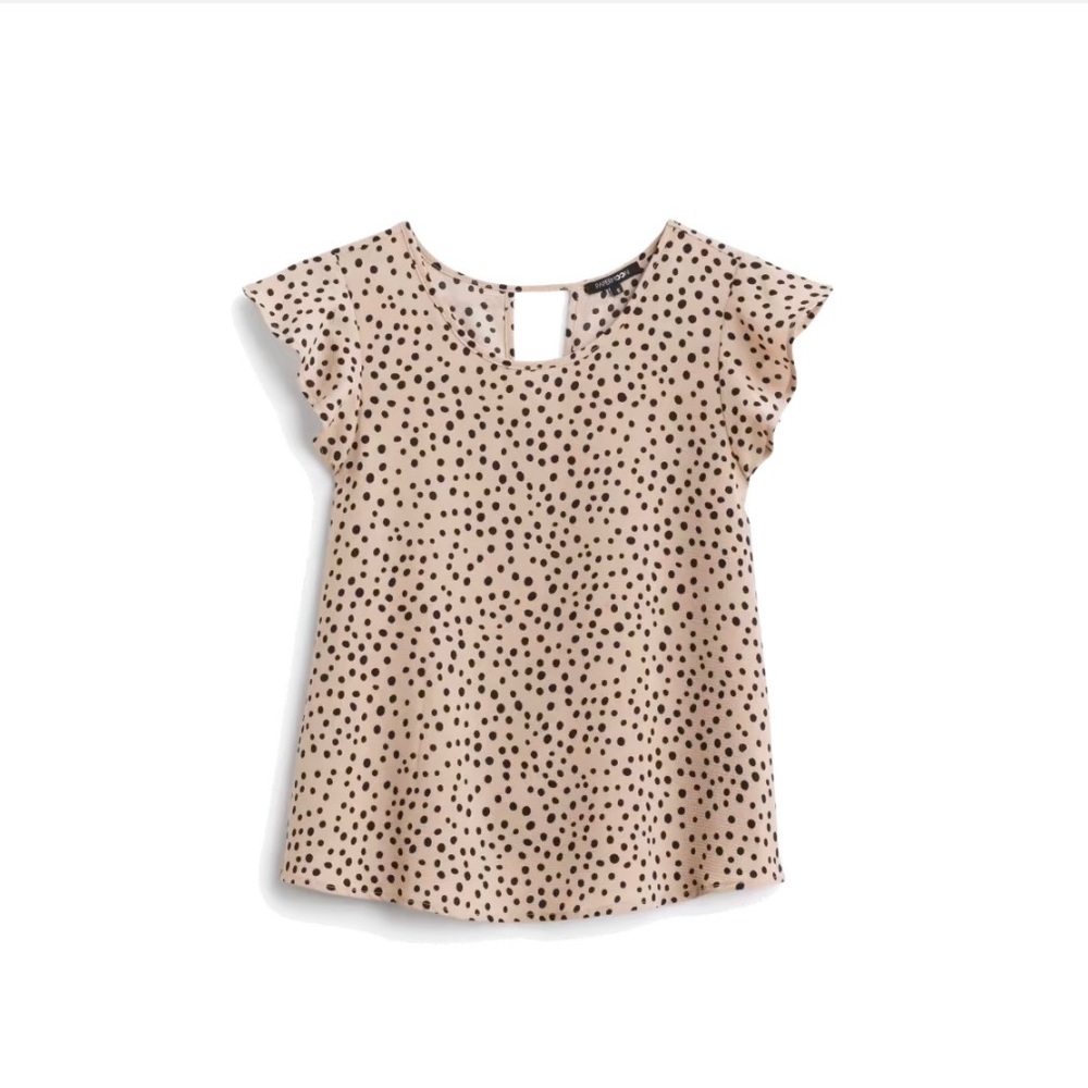 Keyhole Back Blouse